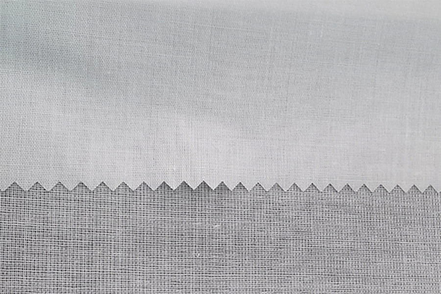 Interlinaison fusible tissée en polyester / coton