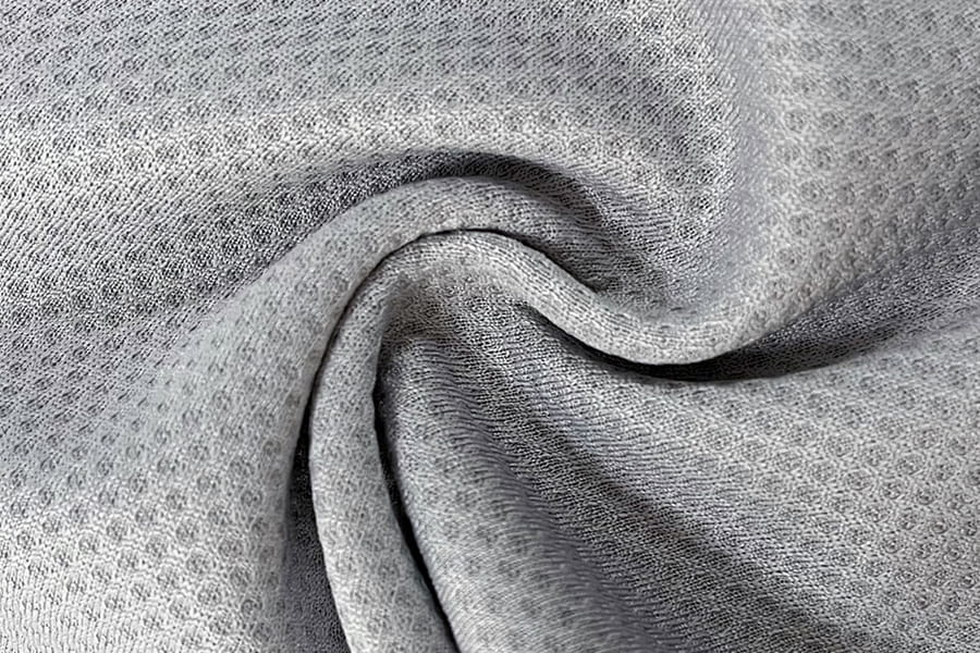 BCX-N0608: Absor à l'eau et à fraîcheur monochrome Jacquard Mesh en nid d'abeille